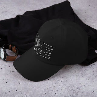 Skull Candle Kiss Dad Hat