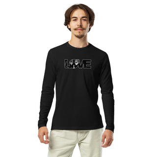 Skull Candle Kiss Men's Long Sleeve Shirt