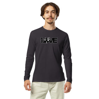 Skull Candle Kiss Men's Long Sleeve Shirt