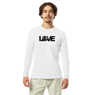 Skull Candle Kiss Men's Long Sleeve Shirt