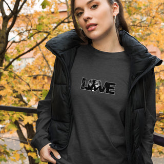 Skull Candle Kiss Women's Long Sleeve Shirt