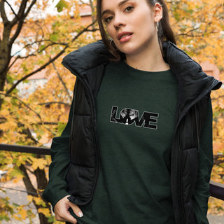 Skull Candle Kiss Women's Long Sleeve Shirt