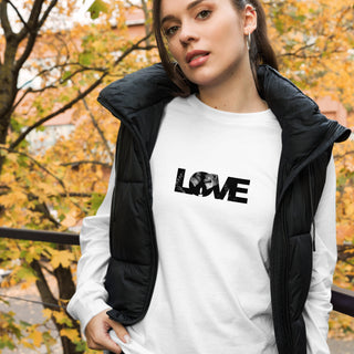 Skull Candle Kiss Women's Long Sleeve Shirt