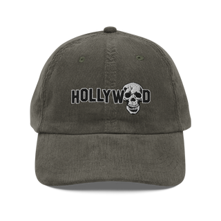 Hollywood Skull Corduroy Hat