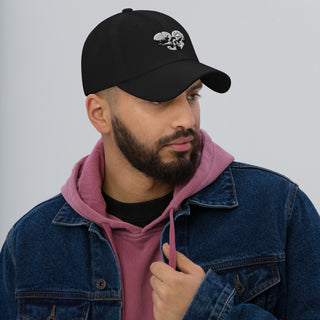 Skull Heart Kiss Dat Hat