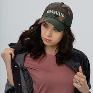White Ossein Logo Dad Hat