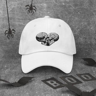 Skull Heart Kiss Dat Hat