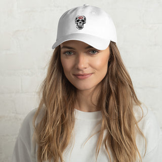 Skull Lipstick Kiss Dad Hat
