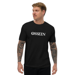 White Ossein Logo Men's Short Sleeve T-shirt