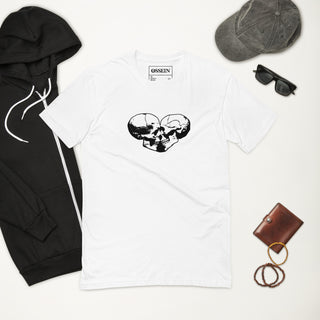 Skull Heart Kiss Men's T-Shirt