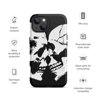 Skull Heart Kiss Tough Case for iPhone®