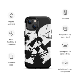 Skull Heart Kiss Tough Case for iPhone®