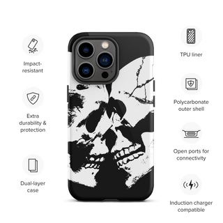 Skull Heart Kiss Tough Case for iPhone®
