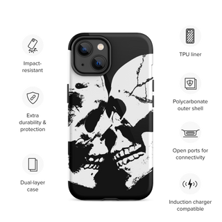 Skull Heart Kiss Tough Case for iPhone®