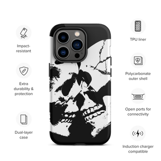 Skull Heart Kiss Tough Case for iPhone®
