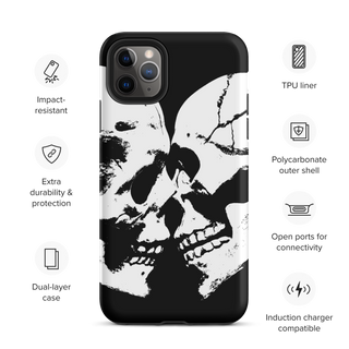 Skull Heart Kiss Tough Case for iPhone®