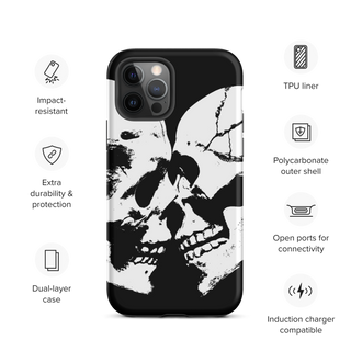 Skull Heart Kiss Tough Case for iPhone®