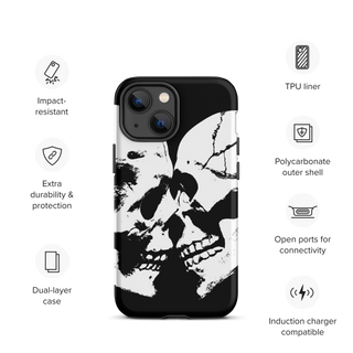 Skull Heart Kiss Tough Case for iPhone®