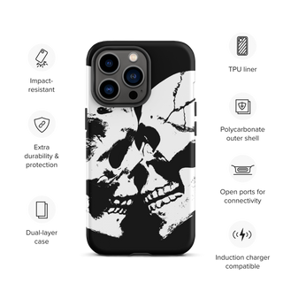 Skull Heart Kiss Tough Case for iPhone®