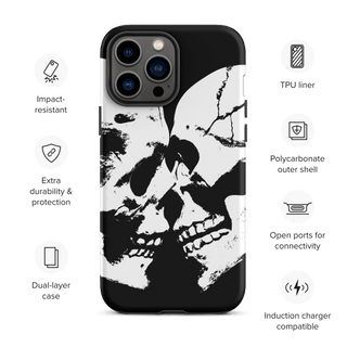 Skull Heart Kiss Tough Case for iPhone®