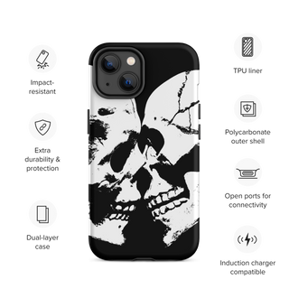 Skull Heart Kiss Tough Case for iPhone®