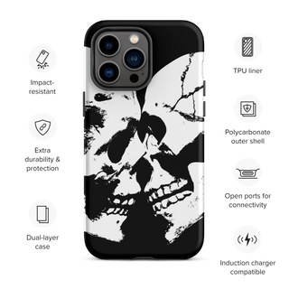 Skull Heart Kiss Tough Case for iPhone®