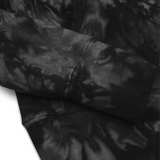 Skull Heart Kiss Men's Tie-Dye Hoodie