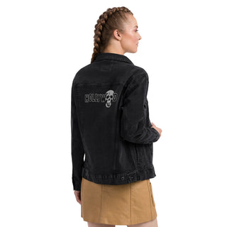 Hollywood Skull Women's Denim Jacket