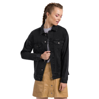 Hollywood Skull Women's Denim Jacket