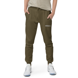 White Ossein Logo Men's Sweatpants