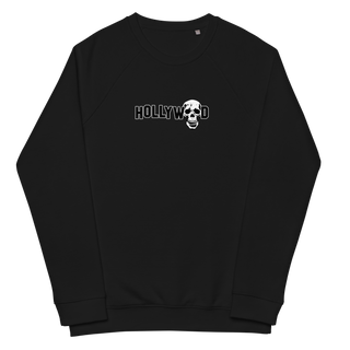 Hollywood Skull Women's Raglan Sweatshirt