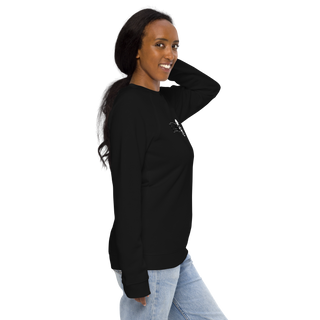 Hollywood Skull Women's Raglan Sweatshirt