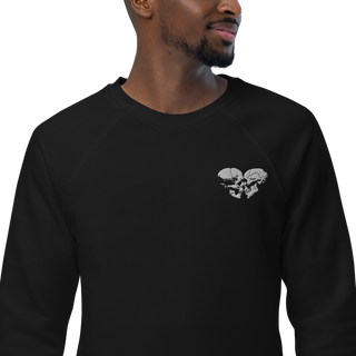 Skull Heart Kiss Men's Sweatshirt