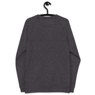 Skull Lipstick Kiss Women's Raglan Sweatshirt