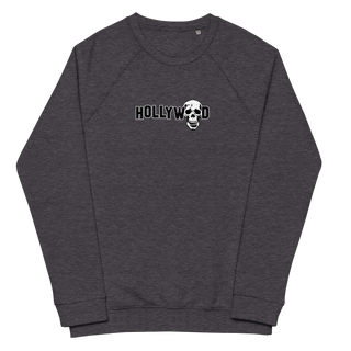 Hollywood Skull Women's Raglan Sweatshirt