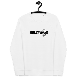 Hollywood Skull Men's Raglan Sweatshirt