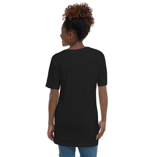 White Ossein Logo Women's V-Neck T-Shirt
