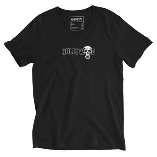 Hollywood Skull Women's V-Neck T-Shirt