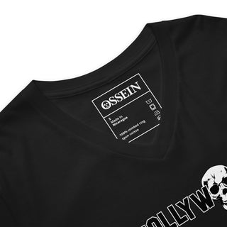 Hollywood Skull Women's V-Neck T-Shirt