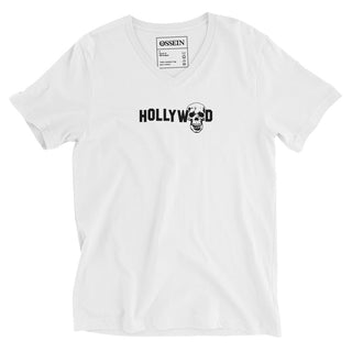 Hollywood Skull Women's V-Neck T-Shirt
