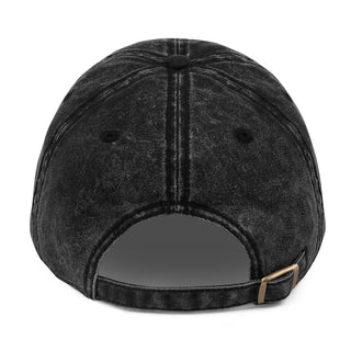 Skull Heart Kiss Vintage Cap